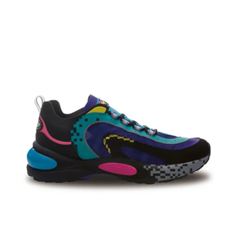 LiNing V8 Slip Resistant, Abrasion Resistant, Lightweight Low Top Running Shoes Men's Black Blue Red-1