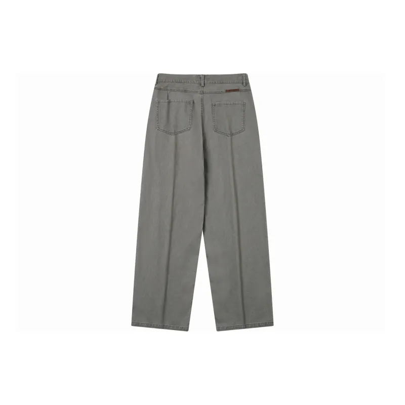 TGNS New In Autumn Straight Fit Workwear Casual Pants Unisex-1