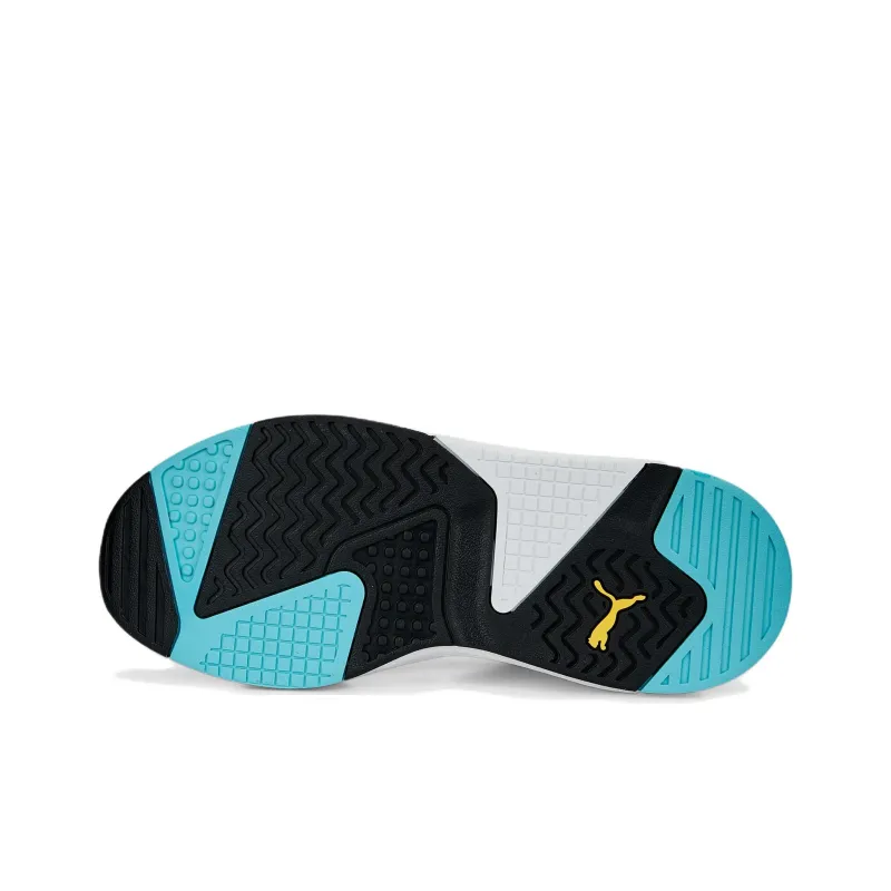 PUMA X-RAY Speed Trainers Anti-Slip Wear-Resistant Low-Top Sports Casual Shoes White Blue Yellow-5