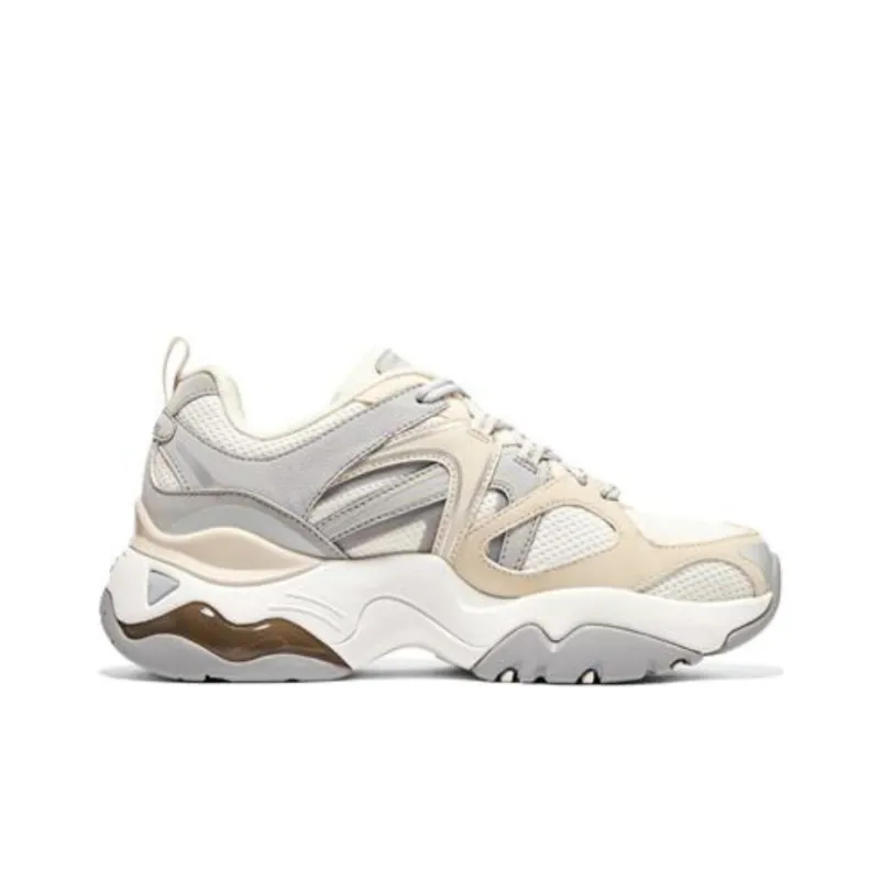 Skechers DLites 3.0 Air Sneakers 'White Grey Beige' Women's-1