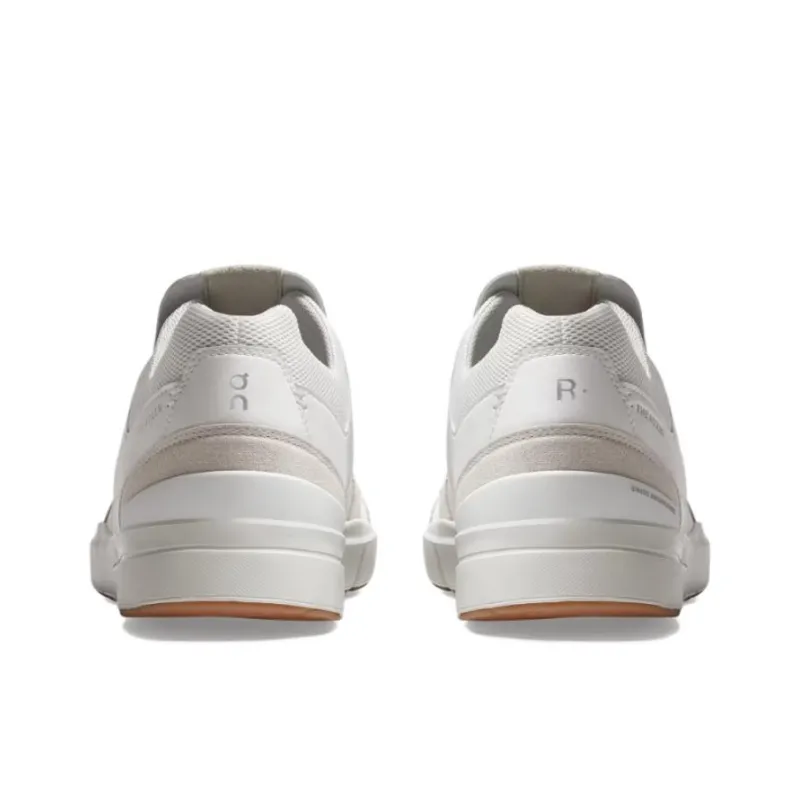 On ClubTHE ROGER Low Top Skateboard Shoes Men's White-4