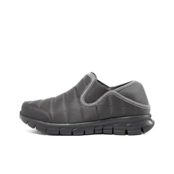 Skechers Synergy Anti Slip And Wear Resistant Warm Low Top Casual Shoes Women's Charcoal Gray