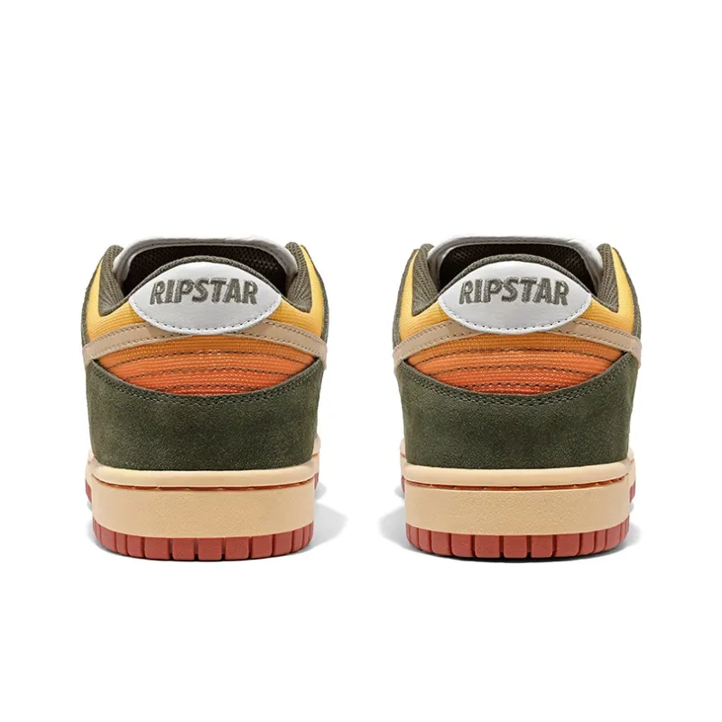 RIPSTAR Anti Slip Wear Resistant Low Top Skateboard Shoes Unisex Sunset Park-3