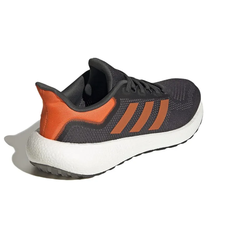 Adidas Pure Boost 22 Shoes 'Carbon / Impact Orange'-3