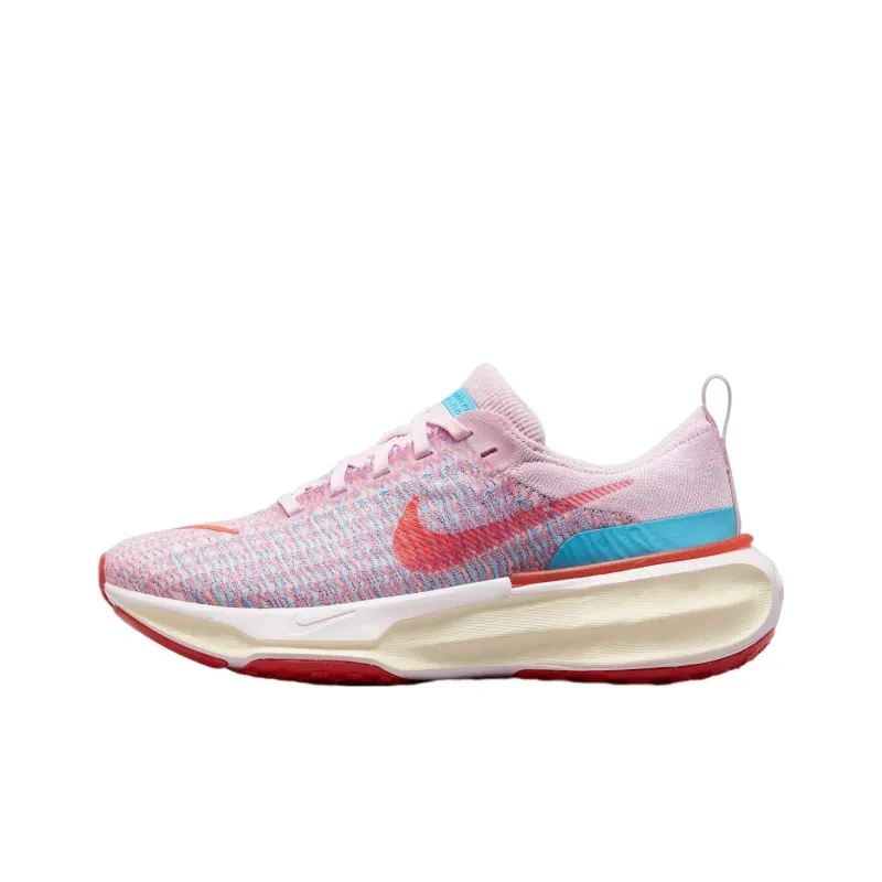 Nike ZoomX Invincible Run 3 Pink Foam Racer Blue Women's-0
