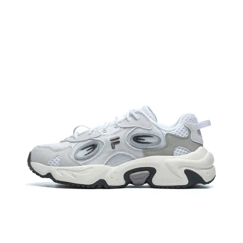 FILA FUSION Raccoon Casual Shoes Women's Low-Top FILA White/Mist Gray