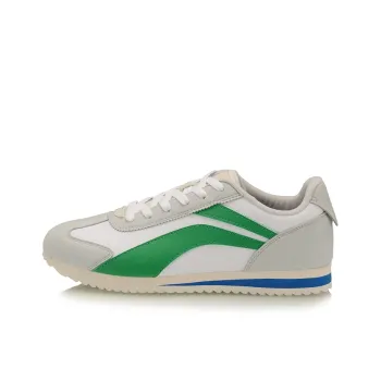 LiNing 3K Low-Top Casual Shoes Men's White Gray Green
