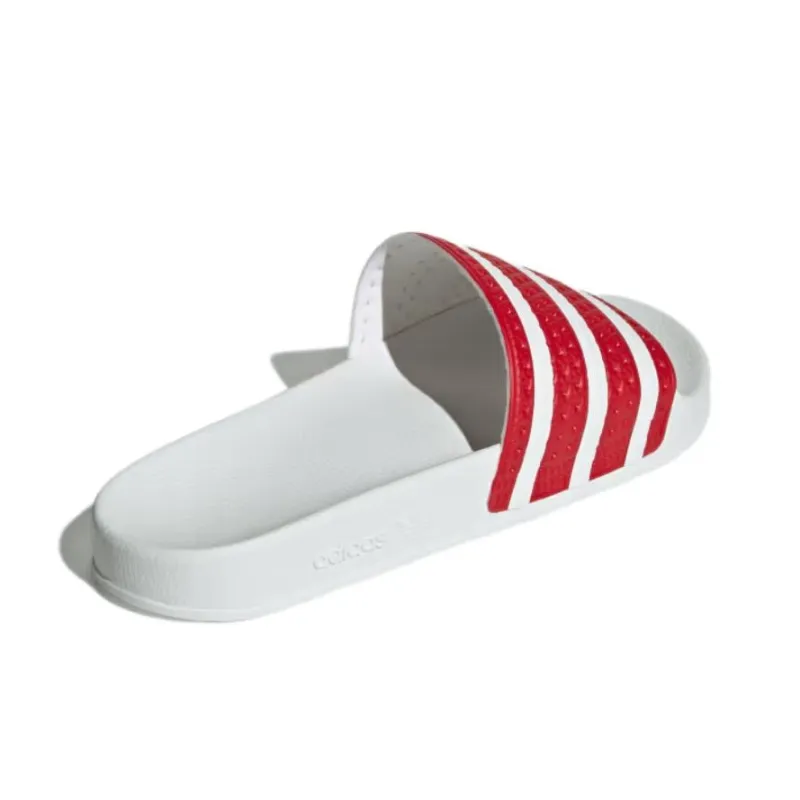 Adidas Adilette Slides Better Scarlet Cloud White-2