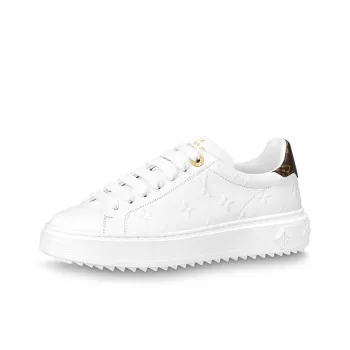 LOUIS VUITTON Time Out Sneakers 'White Monogram' Women's