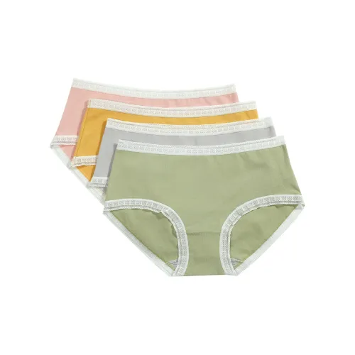 Red Bean Underpants Women's 4 Pack