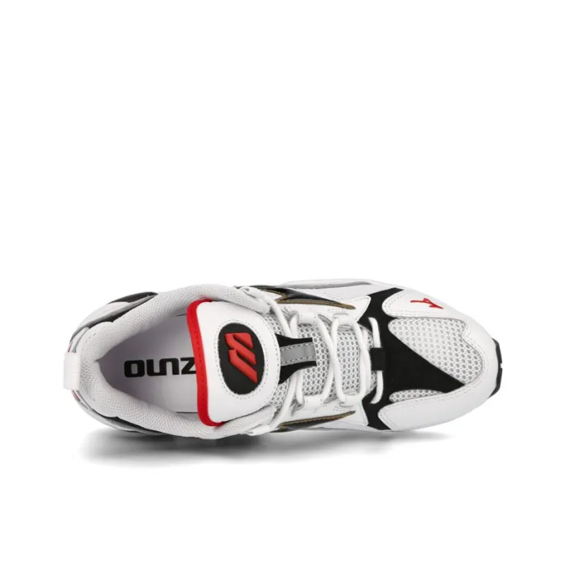 Mizuno Wave Rider 1 White Black Red-3