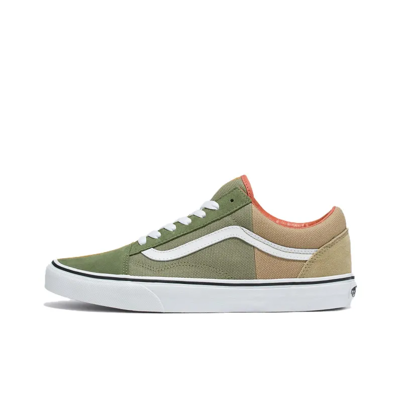 Vans Old Skool Split Duck Canvas 'Green Beige'-0