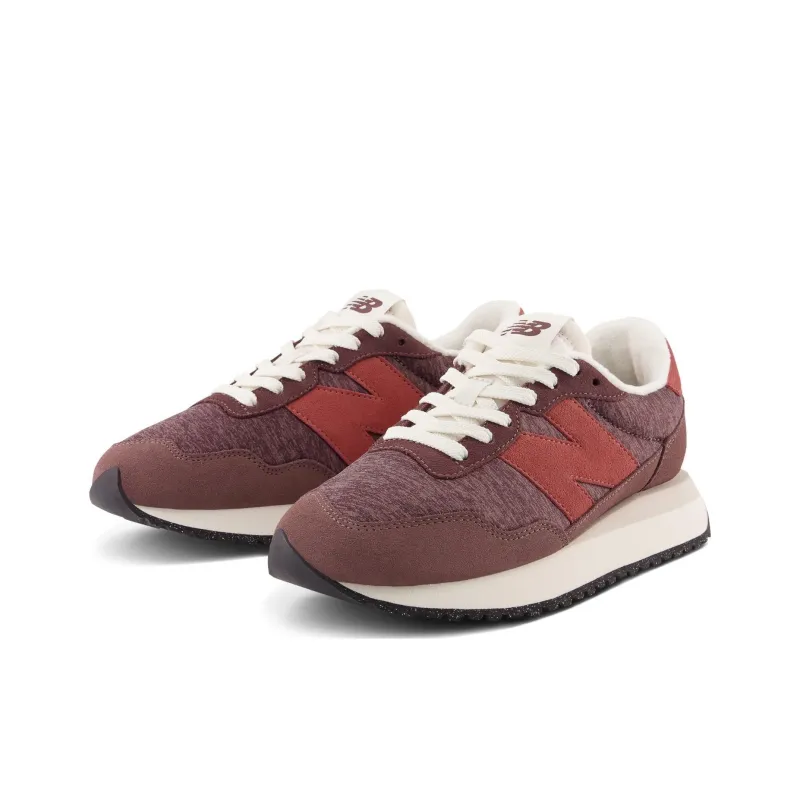 New Balance NB 237 Anti Slip Wear Resistant Low Top Running Shoes Women's Brown-2