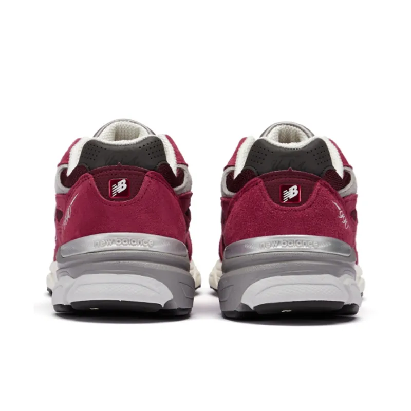 New Balance 990 V3 Made In Usa 'Scarlet' Sneakers-3