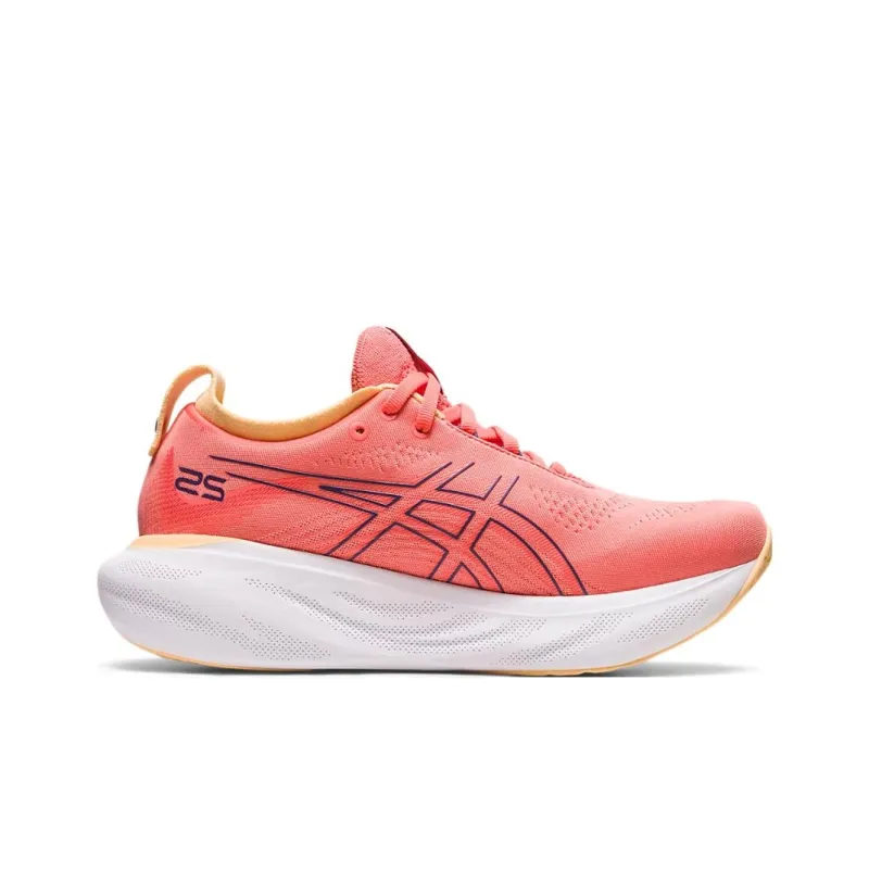 Asics Gel Nimbus 25 Papaya Dusty Purple Women's-1