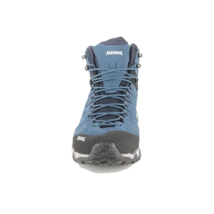 MEINDL Lite Hike Slip-Resistant High-Top Outdoor Shoes Men's Blue Black-4