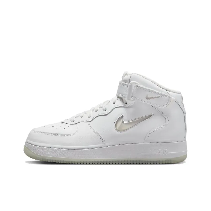 Nike Air Force 1 Mid '07 Color Of The Month Summit White-0