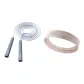 [Jump Rope Headband Sports Suit]Premium Gray+Light Pink