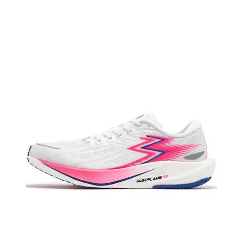 361° 2.5 Pro Running Shoes Unisex Low-Top 361° White/Glowing Explosive Pink