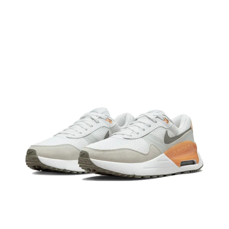 Nike Air Max Systm 'White Pure Platinum Orange Trance Flat Pewter' Women's-2