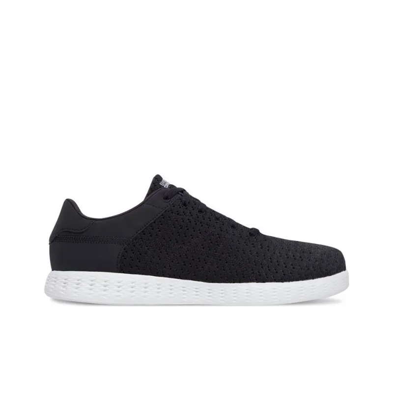 Skechers ON THE GO Glide Cushioning Anti-Slip And Wear-Resistant Low-Top Sports Casual Shoes Black Gray Color-1