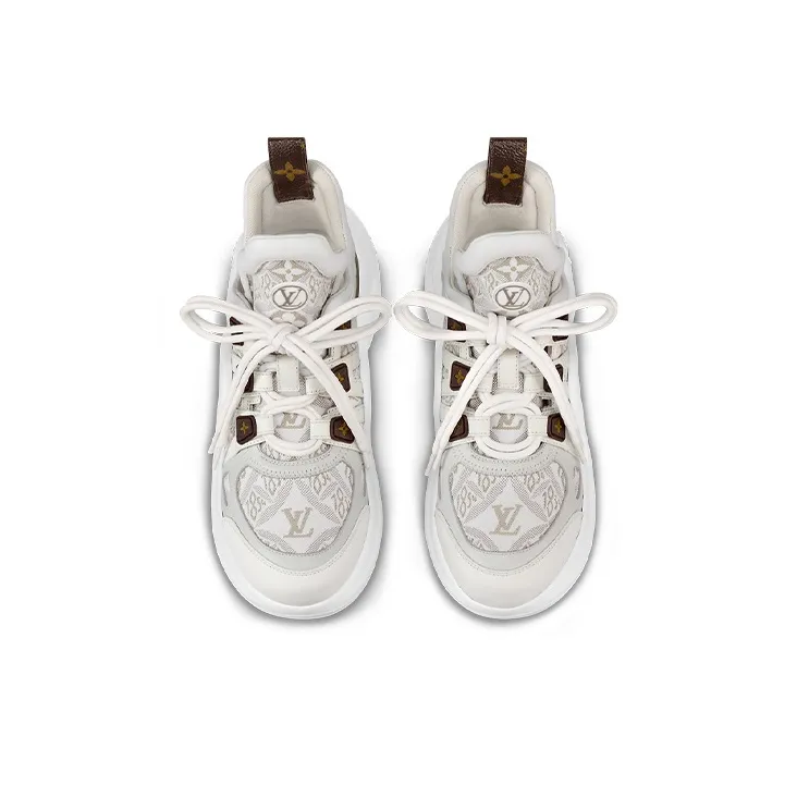 LOUIS VUITTON Archlight 1.0 Sneakers 'Beige With Monogram' Women's-3