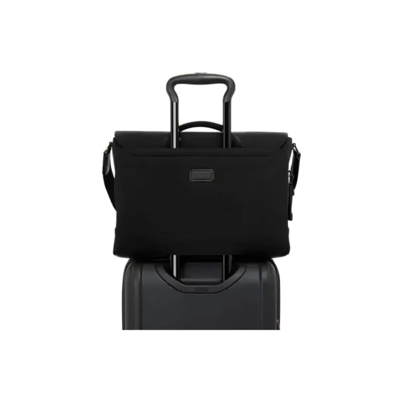 TUMI Nylon Messenger Bag, Shoulder Bag, Crossbody Bag Men's Black-2