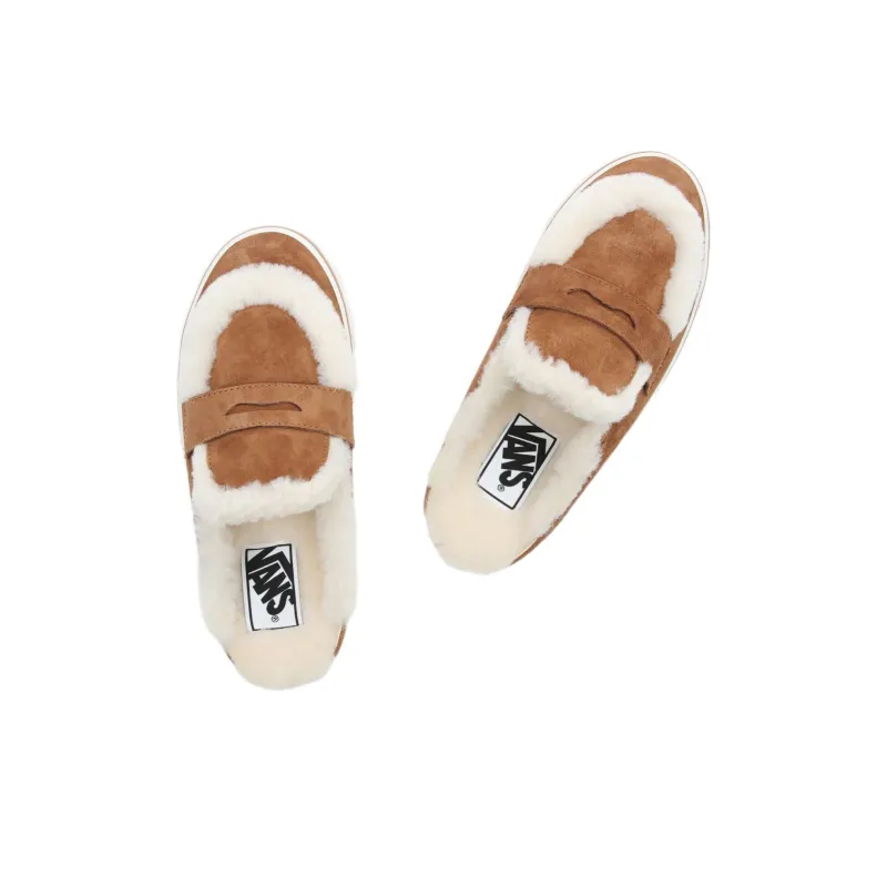Vans Shearling Style 53 Cozy Mule Dx Shoe Brown-3
