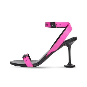 Balenciaga Afterhour One-Strap Sandals 9cm Women's Pink