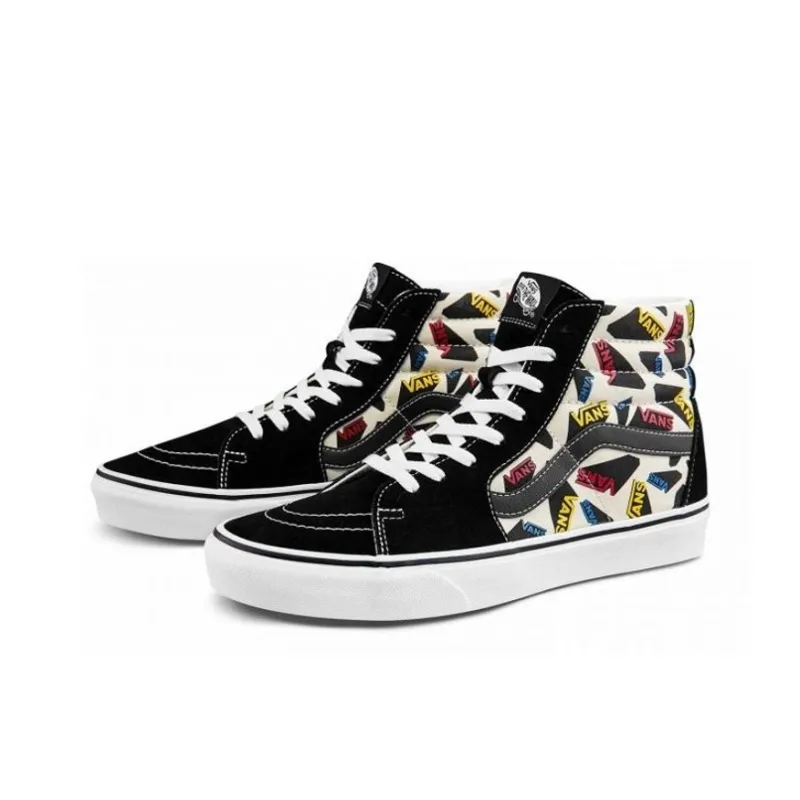 Vans SK8 HI POP LOGO Black Women's-1