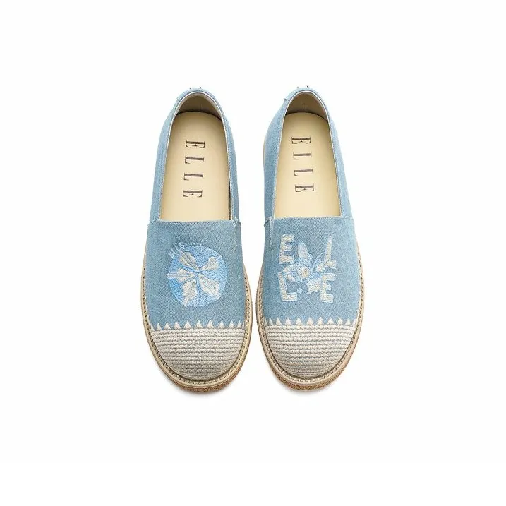 ELLE Explore The Ego Collaboration Capsule Series. Casual Single Shoes Women's Blue-2