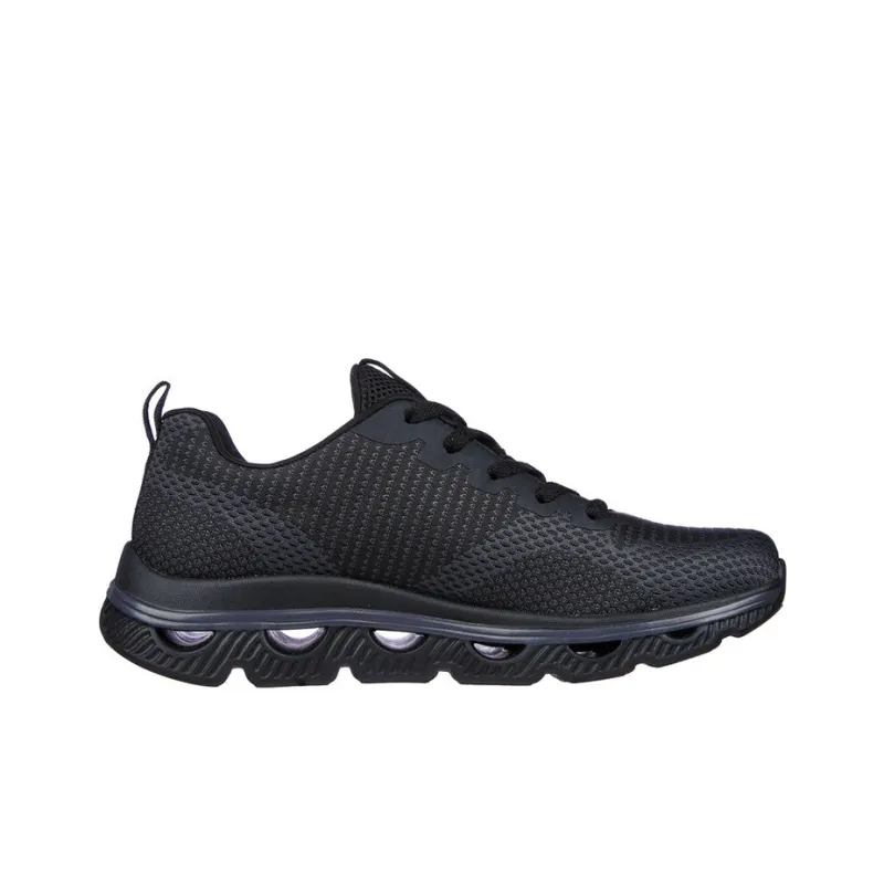 Skechers Bob's Sport Arc Waves Cushioning Anti Slip And Wear Resistant Low Top Casual Shoes Women's Black-1