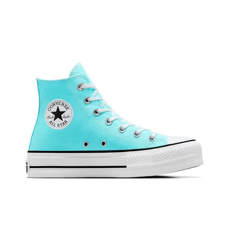 Converse Chuck Taylor All Star Anti Slip Wear Resistant High Top Canvas Shoes Unisex Blue-1