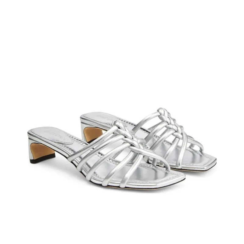 Jimmy Choo Jemma 50mm Leather Mules-2