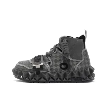 OETZI Ice Mountain Series 11 High Top Casual Shoes Unisex Dark Gray