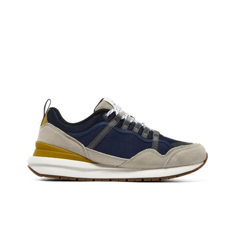 Skechers D'LITES 1.0 Cushioning Anti-Slip And Wear-Resistant Low-Top Running Shoes Men's Blue Gray-1