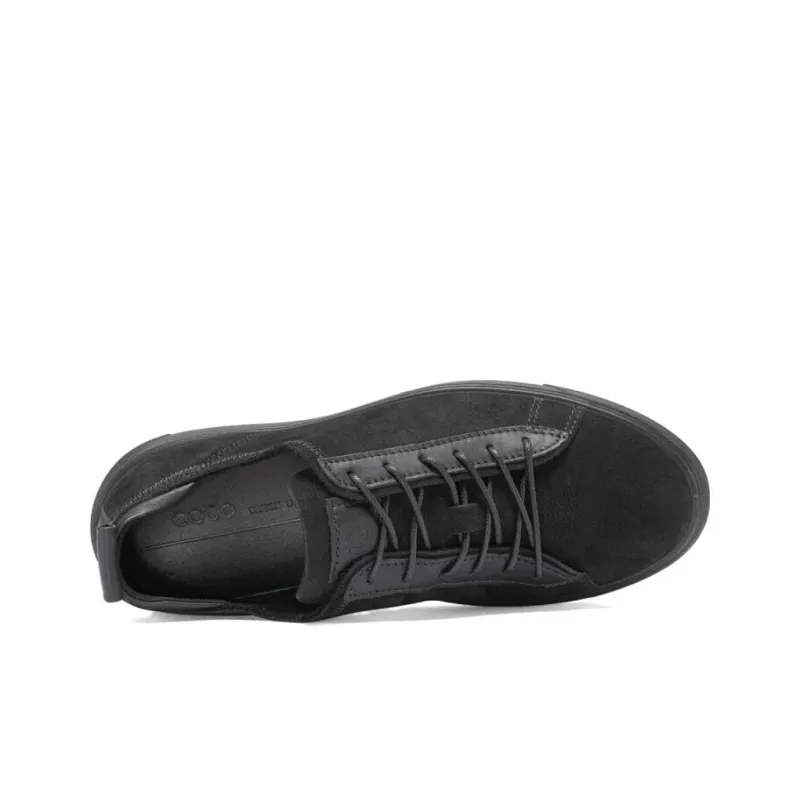 Ecco Street Fun Break Low Top Casual Shoes Men's Black-2