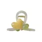 Beige Heart Claw Clip