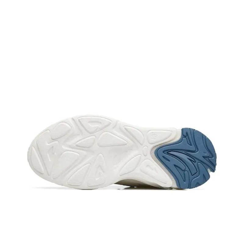 Anta Pulse 3.0 Cushioning Slip Resistant And Abrasion Resistant Low Top Sports Casual Shoes Women's White Blue Gray-4