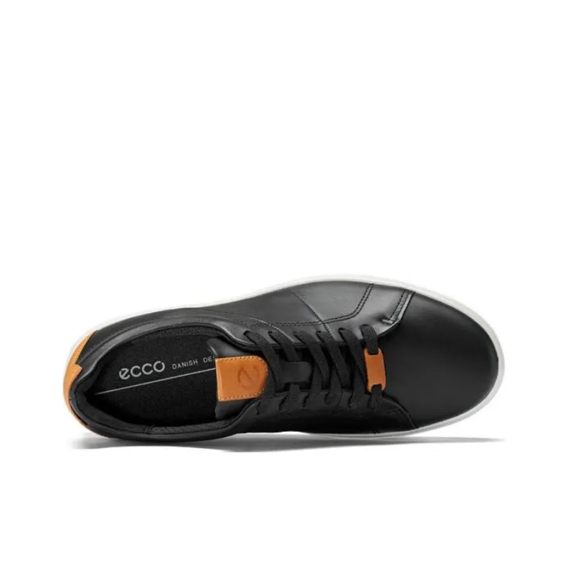 Ecco Soft Cool Low Top Sports Casual Shoes Men's Black-3