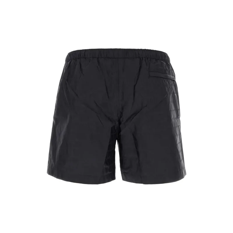 Valentino Optical V Mid Rise Swim Shorts-1