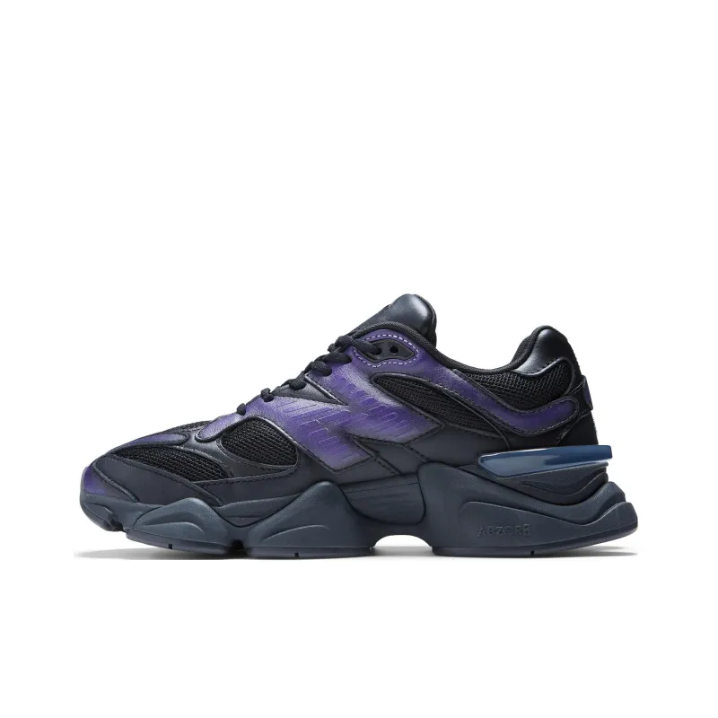 New Balance 9060 Mowalola Burglarwear Black Purple Yellow-0