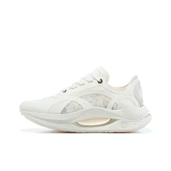 LI NING 1990 Shadow RMX Low Top Sports Casual Shoes Women's Light Antique Yellow