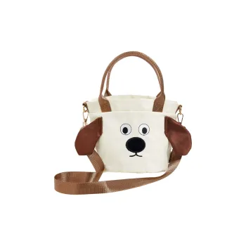 The Green Party Fabric Crossbody Handbags Regular Women's White/Ecru/Ginger Yellow