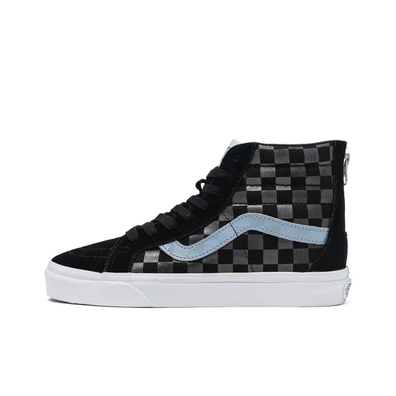 Vans SK8 HI 'Black Gray Blue'-0