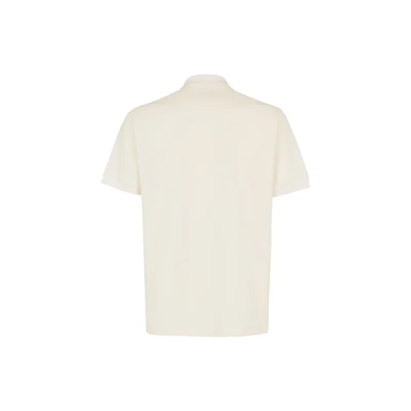 FENDI Ff Embossed Short Sleeved Polo Shirt-1