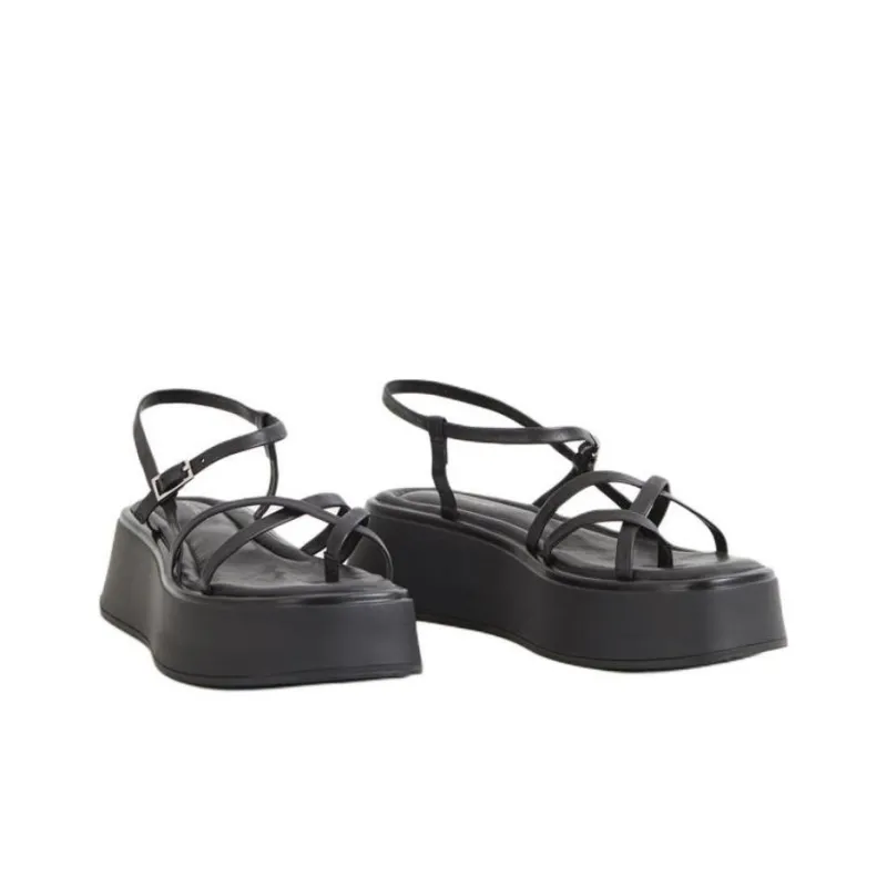VAGABOND SHOEMAKERS Strap Sandals 5cm Women's Black-3