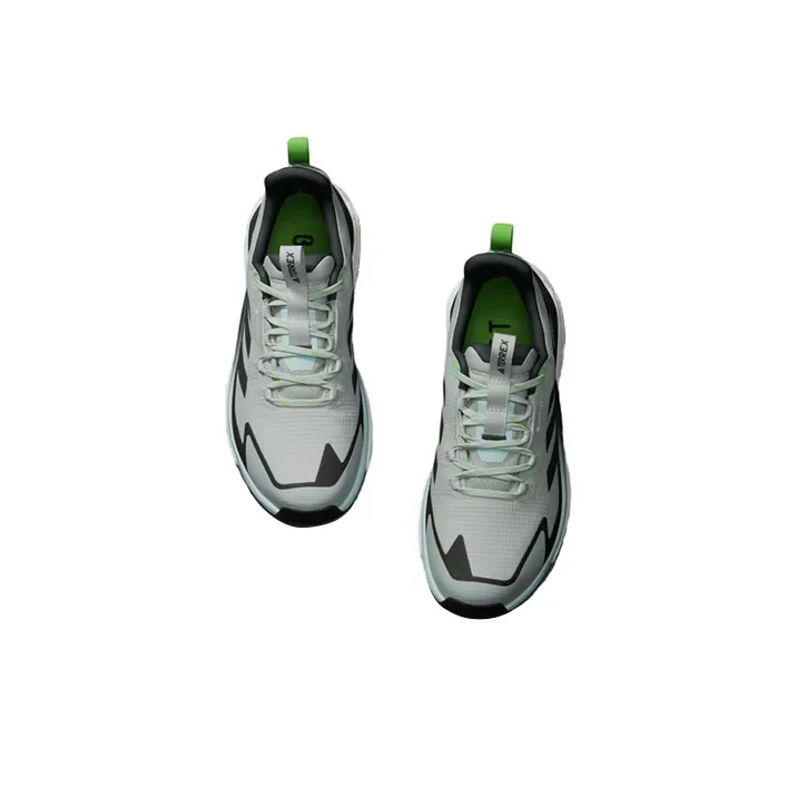 Adidas Terrex Free Hiker 2.0 Low Gore Tex Semi Flash Aqua Carbon Lucid Lime Women's-2