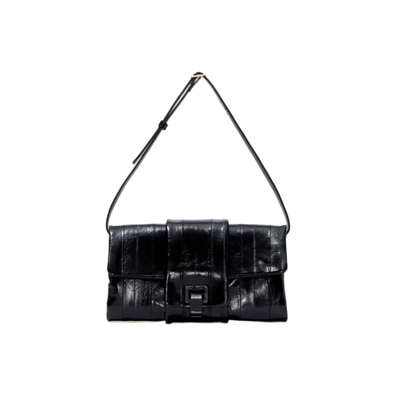 PROENZA SCHOULER Smooth Finish Eel Handbag Shoulder Bag Women's Black-0