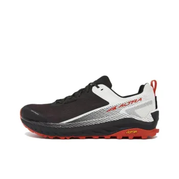 Altra Olympus 4 Cushioning Wear-Resistant Low-Top Running Shoes Men's Black White